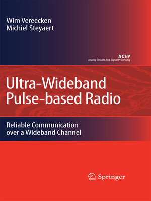 cover image of Ultra-Wideband Pulse-based Radio